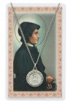 24'' Saint Elizabeth Ann Seton Holy Card & Pendant